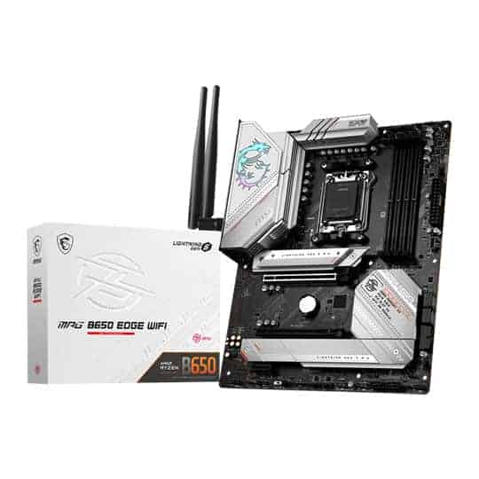 MSI AMD B650 EDGE WIFI AM5 Refurbished ATX Motherboard